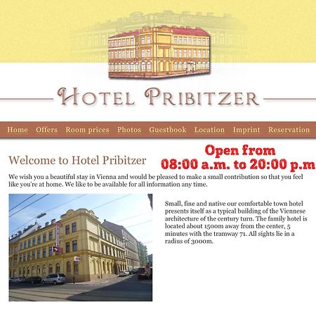Hotel Pribitzer Вена Экстерьер фото